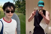 Lee Jong Suk makes fans look twice with his latest workout and swimming pool photos
