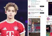 FC Bayern Munich names BTS’s V as its favorite member and says “Red looks good on you” during historic concerts