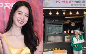 Lim Ji Yeon Can't Stop Laughing at Her "The Glory" Ex-Husband's Surprise Coffee Truck "Why Are You So Pretty? Answer Me"