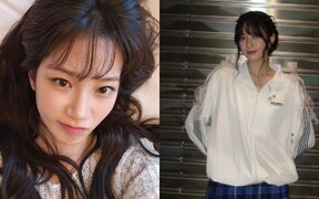 LE SSERAFIM's Kazuha Dazzles with Stunning Look and Glasses Before Comeback