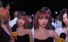 LE SSERAFIM's Chaewon Struggles with English at VMAs, Sparks Debate Among Netizens