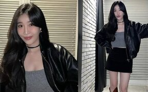 Davichi's Lee Hae Ri Shows Off Enhanced Beauty and Ultra Mini Legs