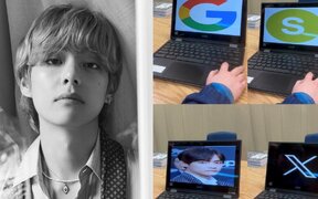 BTS's V Is So Famous, Even Google Thinks He’s Bigger Than the Letter ‘V’