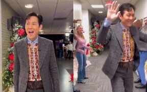 Lee Jung Jae Gets a Heartwarming Surprise on U.S. Talk Show - Watch His Epic Reaction to Korean Welcome and Dance