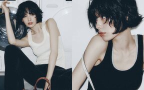 Actress Nana Stuns with Fresh, Bare-Faced Look in New Photoshoot Amid Dating Rumors with Chae Jong Seok