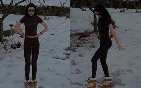 Son Naeun Shows Off Her Killer Body in Skimpy Outfit Despite Freezing Weather —Fans Can't Believe How Confident She Is