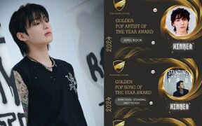 BTS Jungkook Sweeps Awards Worldwide, Wins Three Titles at 2024 Pop Golden Awards and Breaks Records Everywhere