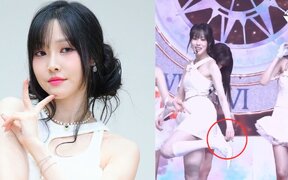 GFRIEND's Yuju Faces a Major Wardrobe Malfunction During Performance, But She Handles It Like a Pro