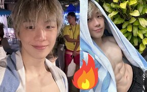 Kang Daniel Goes Topless in the Philippines—Shirtless Photos Reveal His Jaw-Dropping Abs