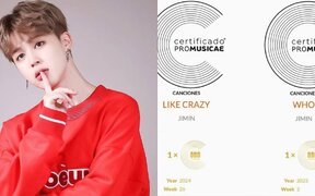 BTS’s Jimin Makes History Again as "Who" Earns Gold Certification in Spain —First K-Pop Soloist to Achieve This TWICE