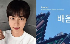 "A BTS Member in a Textbook?" BTS's Jin Name Appears in Finnish Study Material, Proving His Global Power Once Again
