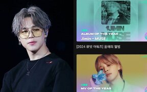BTS’s Jimin Does It Again, Wins Two Big Awards at the ‘2024 Mubeat Awards'