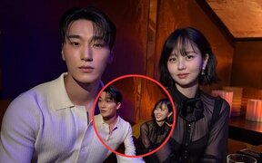 Kim So Hyun Stuns in Sheer Look After Shocking Bold Dress—Her Photos with ATEEZ’s San at Milan Fashion Week Have Fans Swooning