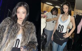 BLACKPINK’s Jennie Turns Heads with Bold Blue Stockings, proves She’s always the Main Event no matter what