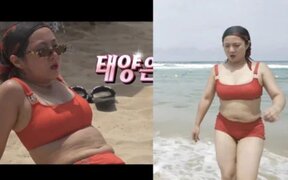 Park Na Rae Boldly Rocks a Bikini Despite Belly Fat — Claps Back at Body Shamers with Confidence