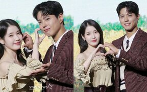 IU and Park Bo Gum’s Unreal Visuals Steal the Spotlight at "When Life Gives You Tangerines" Press Conference — Fans Can’t Handle Their Chemistry