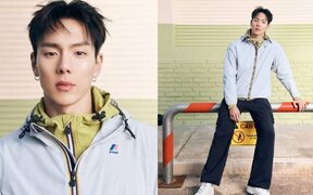 MONSTA X’s Shownu Stuns in Sporty Fashion, Shows Off His Model-Like Charisma in a New French Brand Pictorial