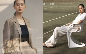 Top Model Shin Hyun Ji Stuns in theCASHMERE’s ‘CLUB 15’ 2025 Campaign — A Fresh Take on Classic Elegance