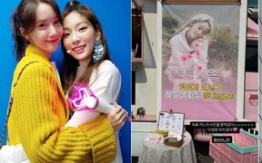 Yoona celebrates Taeyeon’s 10th solo debut anniversary with heartwarming coffee truck surprise