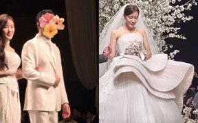 T-ara’s Hyomin Stuns in a One-of-a-Kind Wedding Dress that’s so Rare, Only Two Exist in Korea