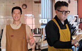 Lee Dong Gun opens his first café and the internet is already obsessed
