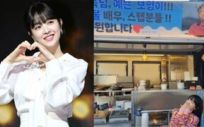 Park Bo Young gets a sweet coffee truck surprise from Song Hye Kyo, fans can’t get enough of the love between the two