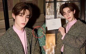ZEROBASEONE's Zhang Hao looks like a real-life prince at Gucci show in Italy and sits next to fashion group VP, fans go wild