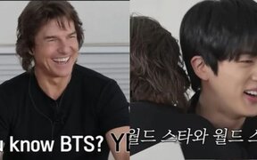BTS’s Jin finally meets Tom Cruise and can’t hide his emotions after hearing this surprising answer