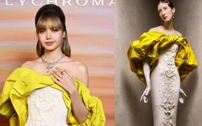 BLACKPINK’s Lisa rocks with ultra-expensive jewelry and a dress that takes luxury to a whole new level