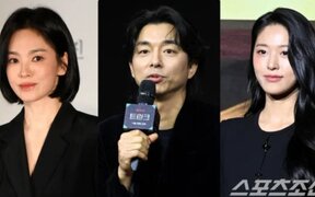 Song Hye Kyo, Gong Yoo, and Seol Hyun spotted having a sweet late-night ice cream date — fans love their close bond