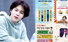 Jimin gets the sweetest military send-off ever with free burgers, donuts, banners and more in Korea and Hungary