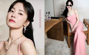 Song Hye Kyo’s stunning new photos in France have fans saying she’s aging backwards