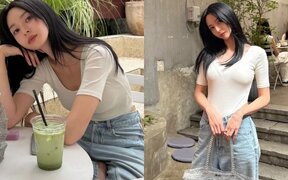 Kwon Na Ra’s white T-shirt and jeans photos go viral — fans say she’s the ‘perfect girlfriend look’ queen”
