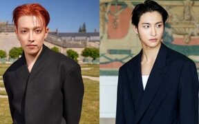 ATEEZ's Hongjoong and Seonghwa turn Paris into their runway as they shine at Fashion Week like global stars