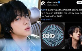 BTS's Jin breaks records with 'Echo' becoming the best-selling Korean solo album in the U.S.