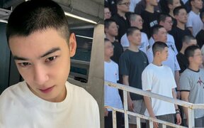 Cha Eun Woo proves he's still a visual king even with a buzz cut — fans swoon over viral enlistment photos and videos