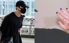 BTS’s Jungkook sparks fan theories with one blue nail — is he joining a campaign or just showing off cool style?