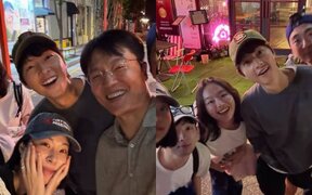 Song Joong Ki showed his loyalty to his former co-stars and warmed fans’ hearts with his bright smile