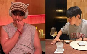BTS’s V gives fans a wild ride with his messy but lovable update from the U.S.