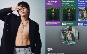 BTS’s Jungkook makes shocking history on Spotify as ‘Seven’ and ‘GOLDEN’ set insane records no Asian solo artist has ever reached