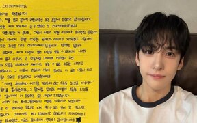 Boys II Planet trainee Jung Hyun Jun shares emotional handwritten letter after elimination, thanks fans for endless love and support