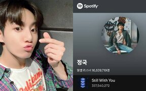 BTS Jungkook’s ‘Still With You’ reaches 350 million on Spotify, adding to his record-breaking solo achievements