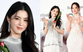 Han So Hee stuns with her calm and elegant beauty while Jeon Jong Seo turns heads with bold fashion at Busan International Film Festival red carpet