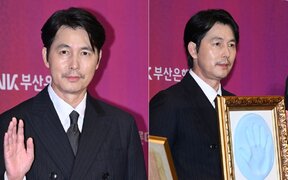 Jung Woo Sung returns to the spotlight in Busan after extramarital child news and marriage with non-celebrity