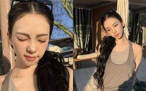 aespa’s Karina stuns fans with flawless visuals even while frowning under the sun