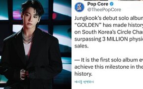 BTS’s Jungkook continues to dominate as ‘GOLDEN’ hits 3 million sales milestone worldwide