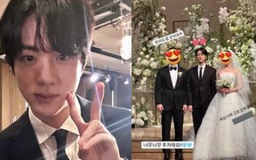 BTS’s Jin turns wedding into a star-studded event with his sudden appearance — guests say “the whole venue went wild”