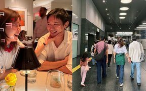 Gong Hyo Jin and Kevin Oh melt hearts as they hold hands on a romantic public date in Japan after his military discharge