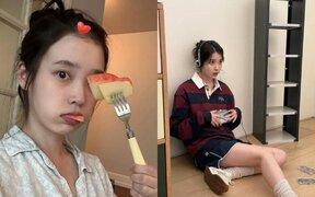 IU wows fans with flawless bare face and slim legs in new photos even after admitting she gained some weight