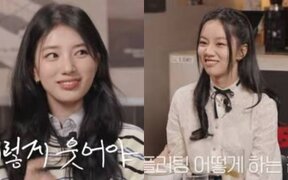 Suzy reveals the funny truth behind her viral front teeth flirting and why she practiced smiling every day